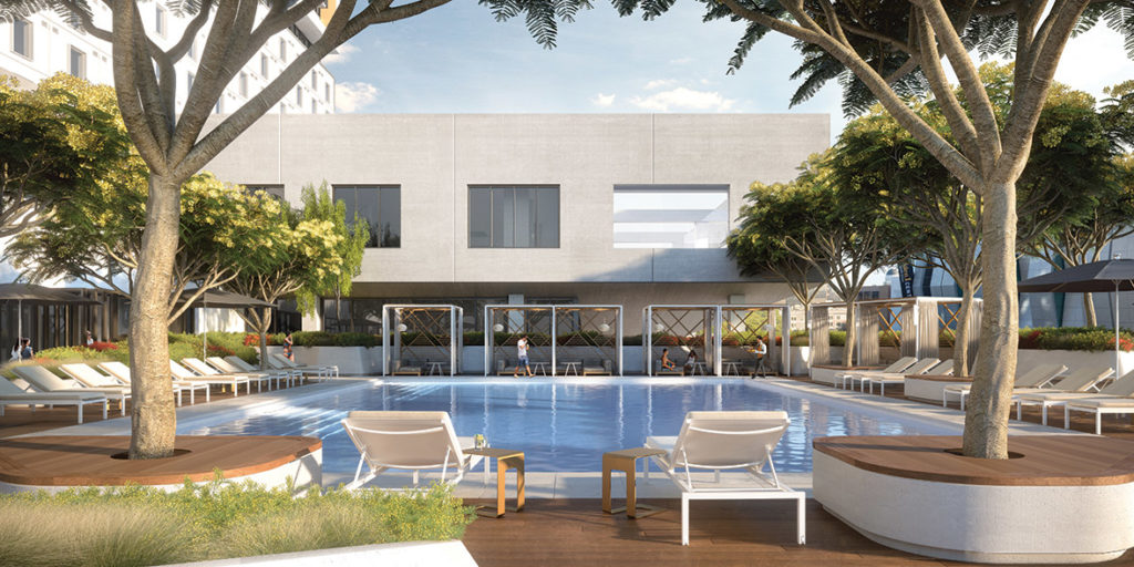 pool view